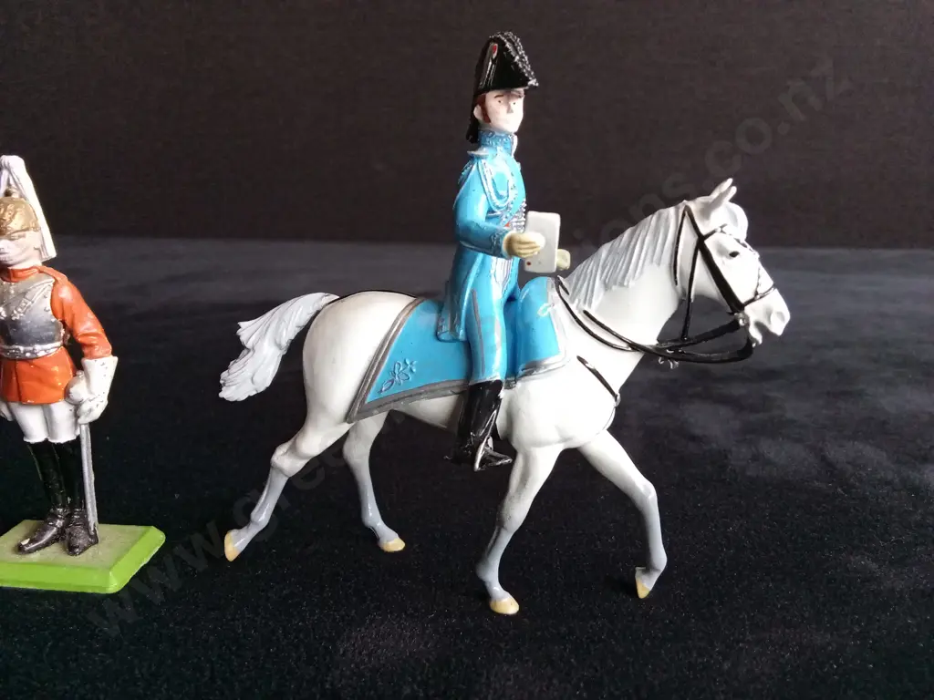 2 BRITAIN LIMITED MODEL AND 1IMPERIAL PRODUCTIONS MODEL ON HORSEBACK Image 1++
