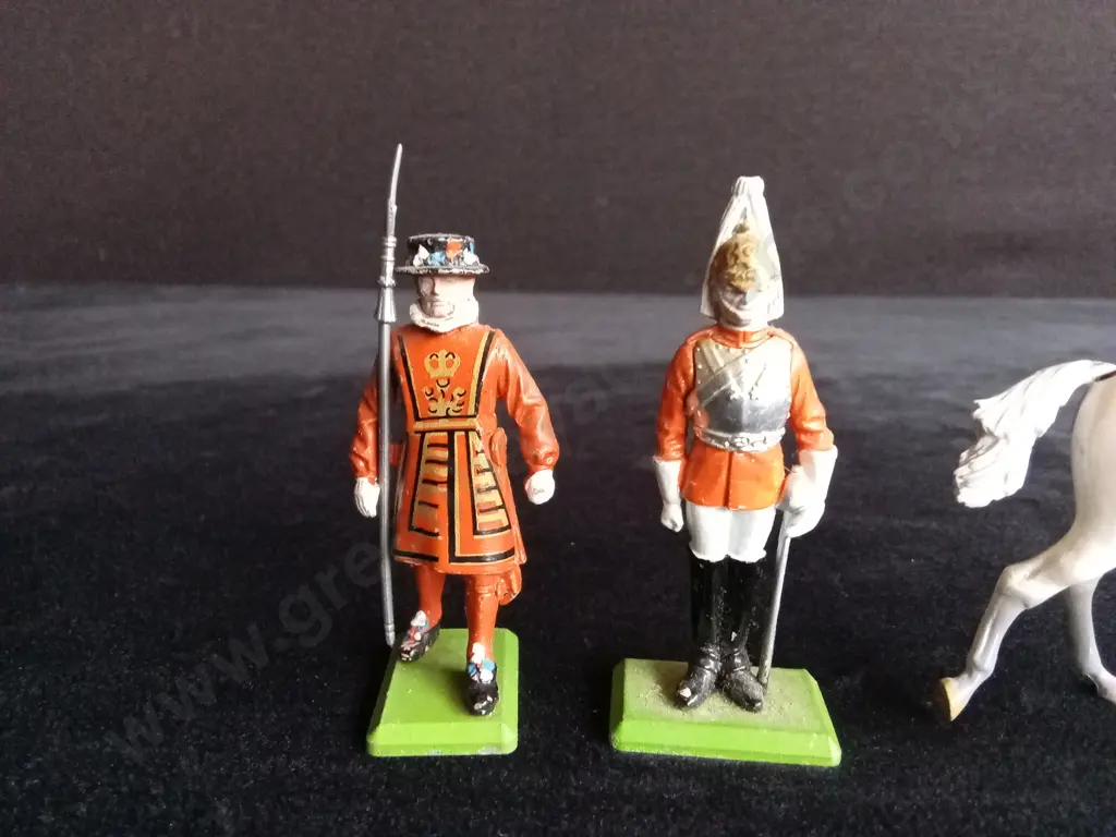 2 BRITAIN LIMITED MODEL AND 1IMPERIAL PRODUCTIONS MODEL ON HORSEBACK Image 1++