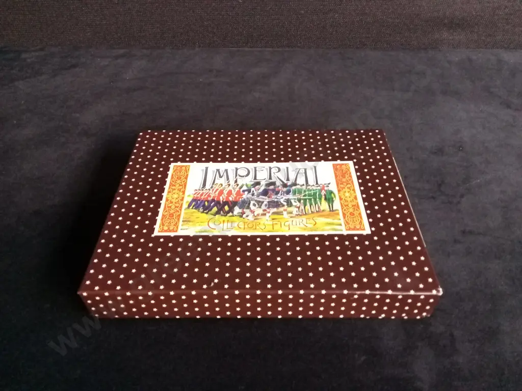 IMPERIAL PRODUCTIONS 1:32 SCALE SOLDIERS NO. 122 GORDON HIGHLANDERS 1815, BOXED Image 1++