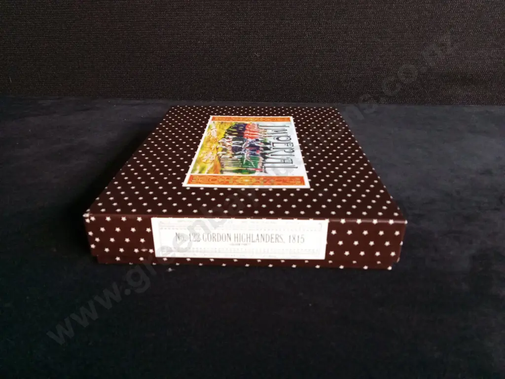 IMPERIAL PRODUCTIONS 1:32 SCALE SOLDIERS NO. 122 GORDON HIGHLANDERS 1815, BOXED Image 1++
