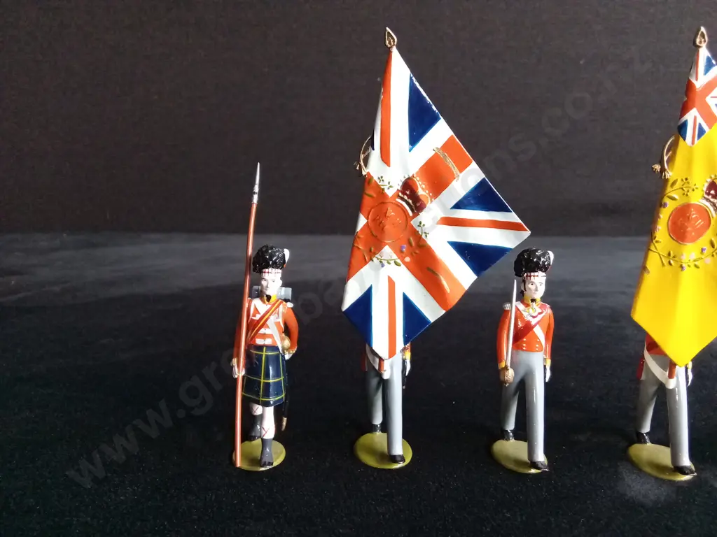 IMPERIAL PRODUCTIONS 1:32 SCALE SOLDIERS NO. 122 GORDON HIGHLANDERS 1815, BOXED Image 1++