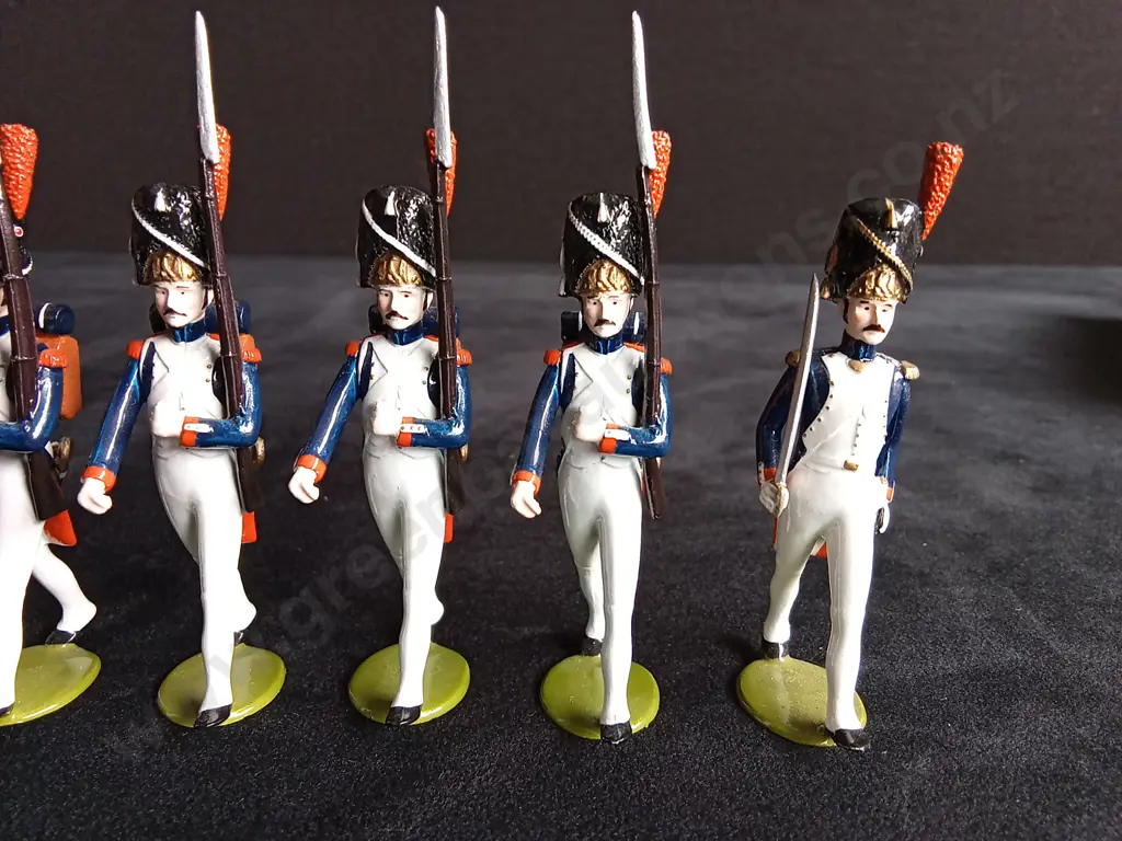 IMPERIAL PRODUCTIONS 1:32 SCALE SOLDIERS, NO.107 GRENADIERS A PIED, 1ST EMPIRE, BOXED Image 1++