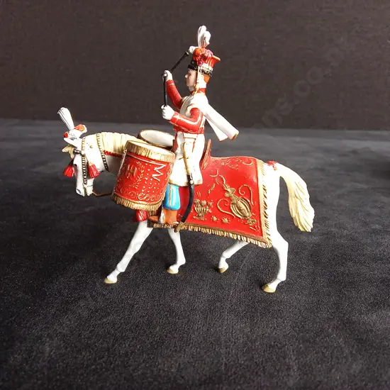 IMPERIAL PRODUCTIONS 1:32 SCALE SOLDIERS, NO. 123 DRUM HORSE POLIEH LANCERS, 1ST EMPIRE, BOXED
