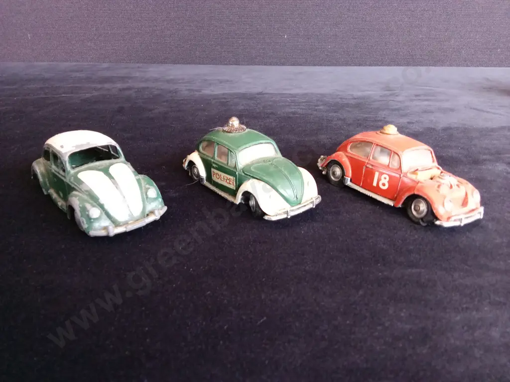 7 VINTAGE VOLKSWAGEN MODELS INC TONKA, CORGI AND MICRO MODELS Image 1++
