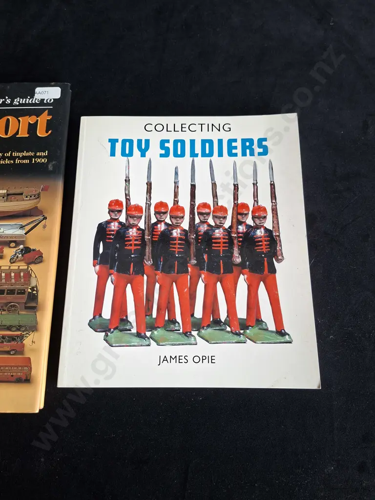 3 BOOKS TOY SOLDIERS TRANSPORT TOYS AND TOY TRAINS Image 1++