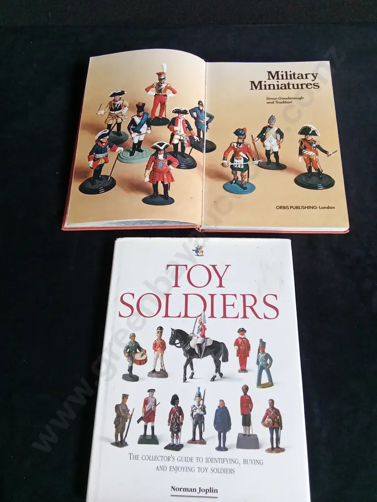 TOY SOLDIERS BOOK BY NORMAN JOPLIN PLUS MILITARY MINIATURES BY SIMON GOODENOUGH Image 1++