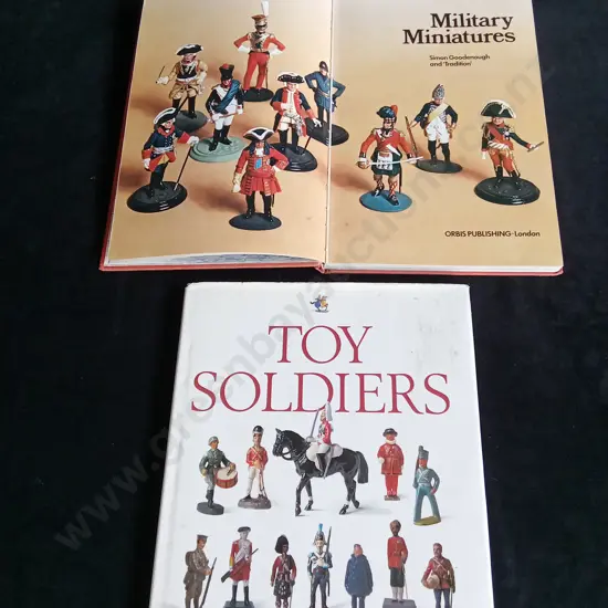 TOY SOLDIERS BOOK BY NORMAN JOPLIN PLUS MILITARY MINIATURES BY SIMON GOODENOUGH