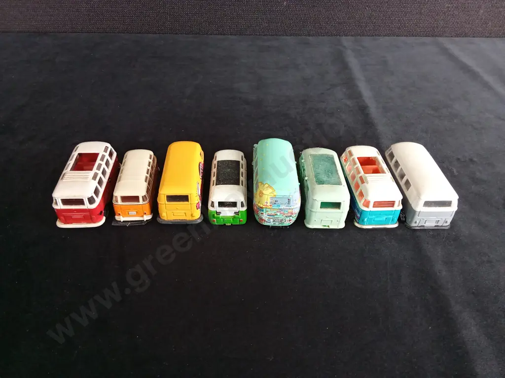 8 VARIOUS SCALE VOLKSWAGEN KOMBI VANS Image 1++