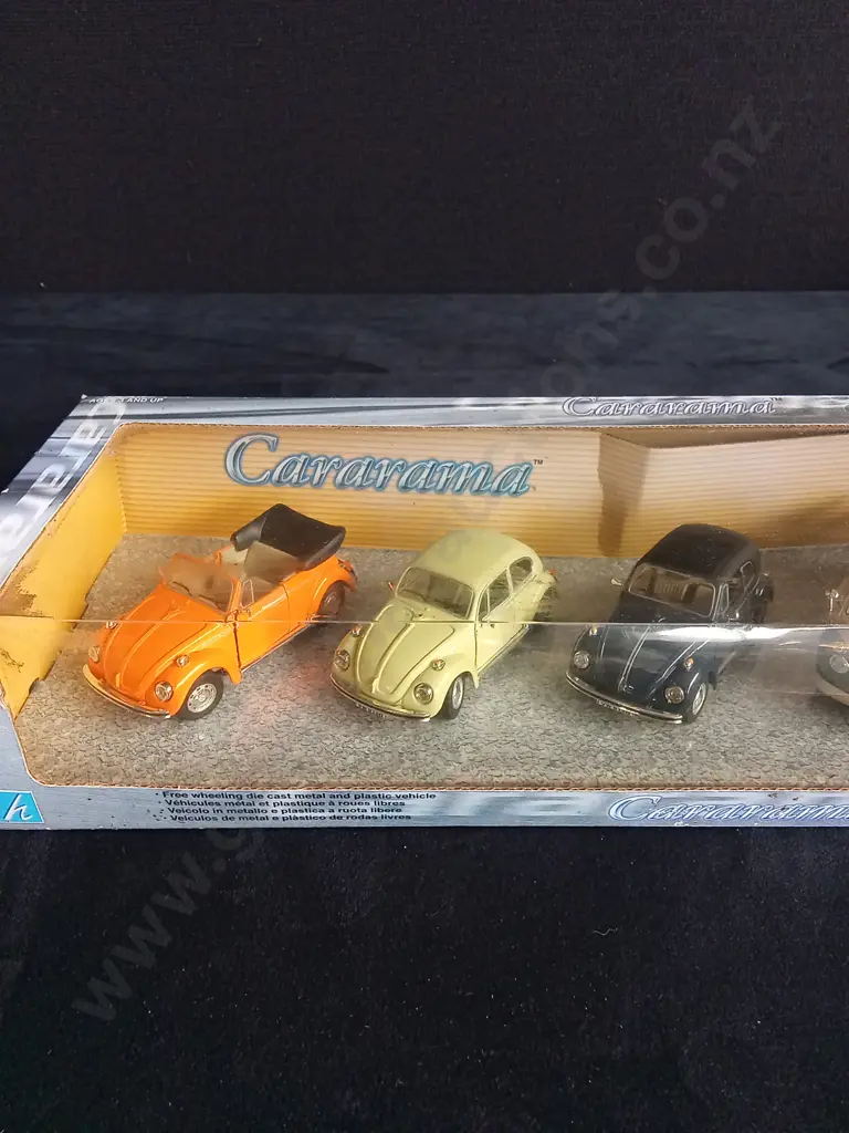 SINGLE BOX SET OF 5 X 1:43 SCALE CARARAMA DIECAST VOLKSWAGEN MODELS Image 1++