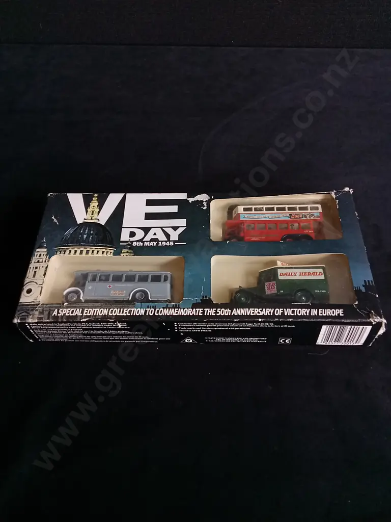 LLEDO VE DAY VEHICLE MODEL COLLECTION OF THREE, BOXED Image 1++