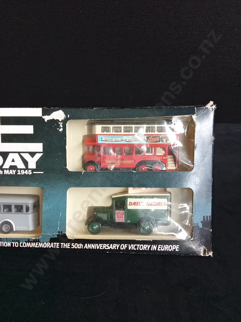LLEDO VE DAY VEHICLE MODEL COLLECTION OF THREE, BOXED Image 1++