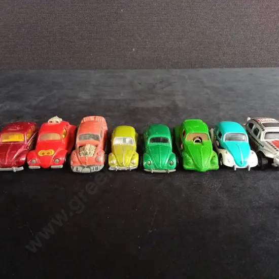 8 1:43 SCALE MATCHBOX VOLKSWAGEN AND OTHER UNBOXED