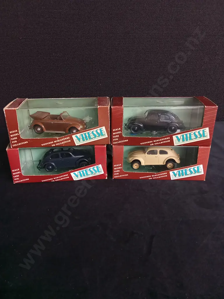 4 1:43 SCALE VITESSE VOLKSWAGEN MODELS BOXED Image 1++