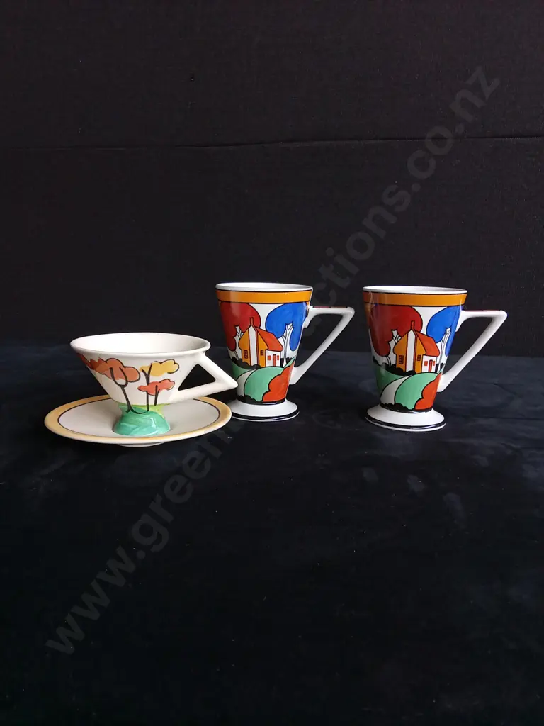 4 VINTAGE SADLER AND PAST TIMES CUP SETS Image 1++