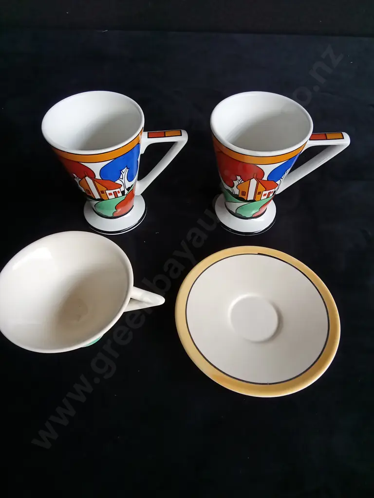 4 VINTAGE SADLER AND PAST TIMES CUP SETS Image 1++