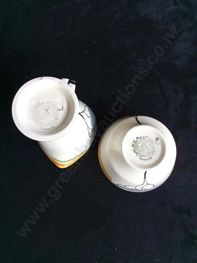 BURLEIGH ART DECO CHINA SET Image 1++