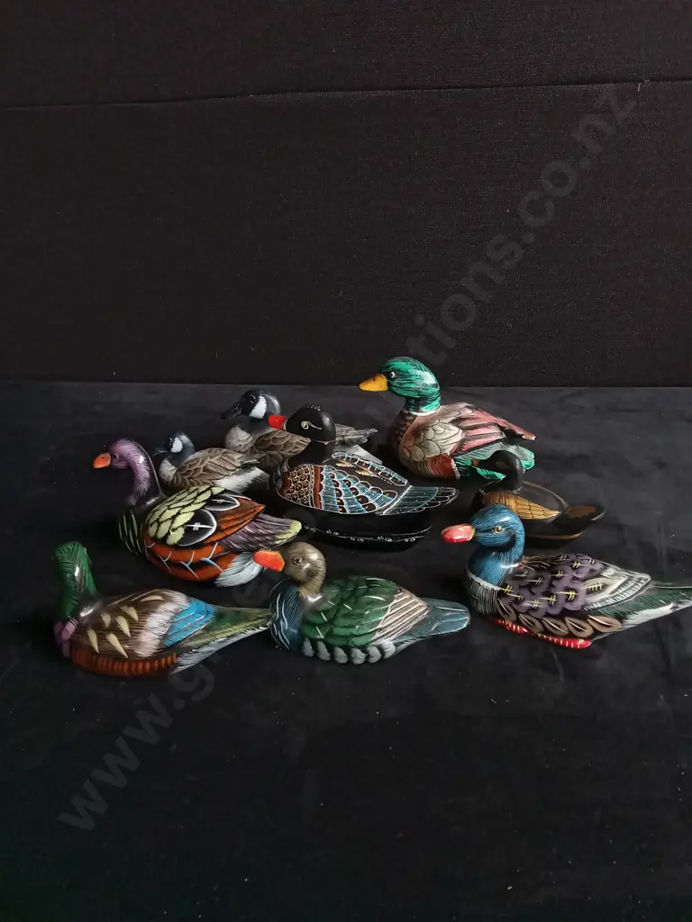 9 DUCK ORNAMENTS Image 1++