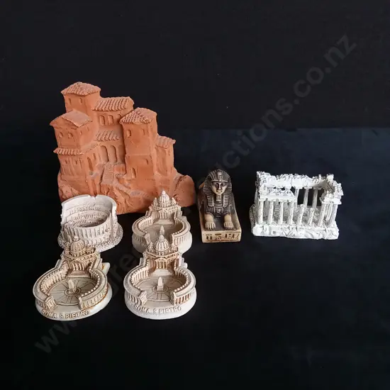 7 ROMAN ARCHITECTURE AND EGYPTIAN SOUVENIRS