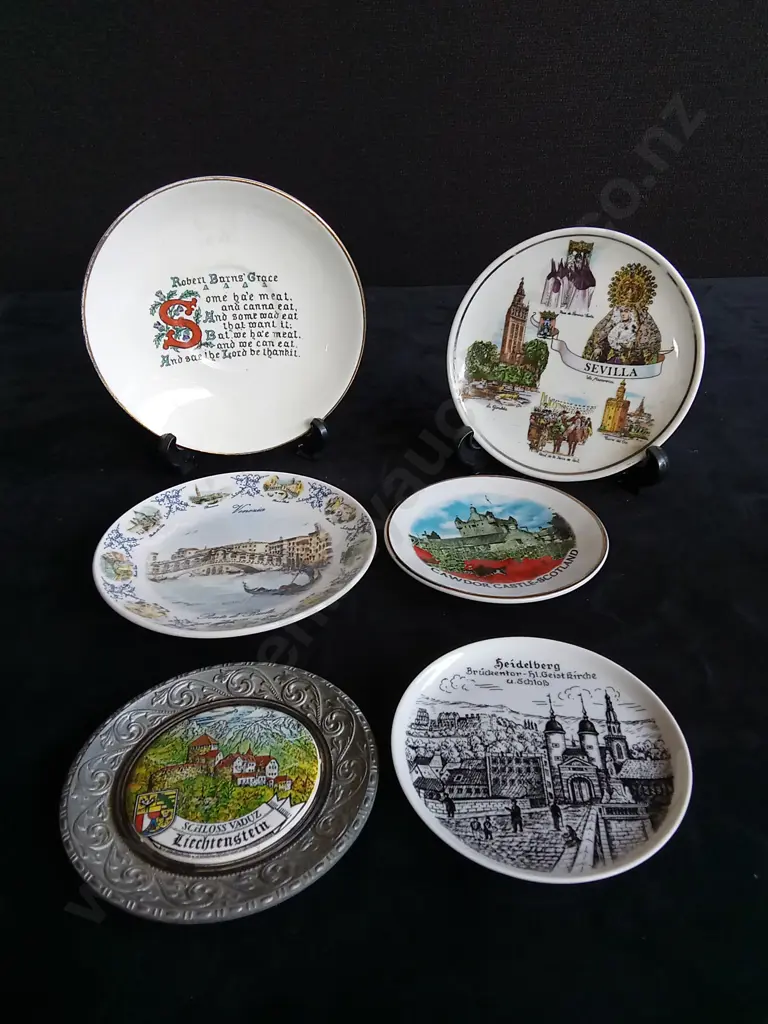 6 PIECES DESTINATION DECORATIVE PLATES Image 1++