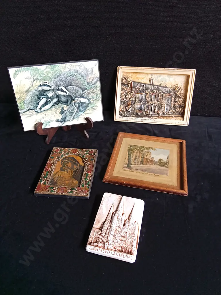 5 PIECE RUSTIC WALL DECOR Image 1++