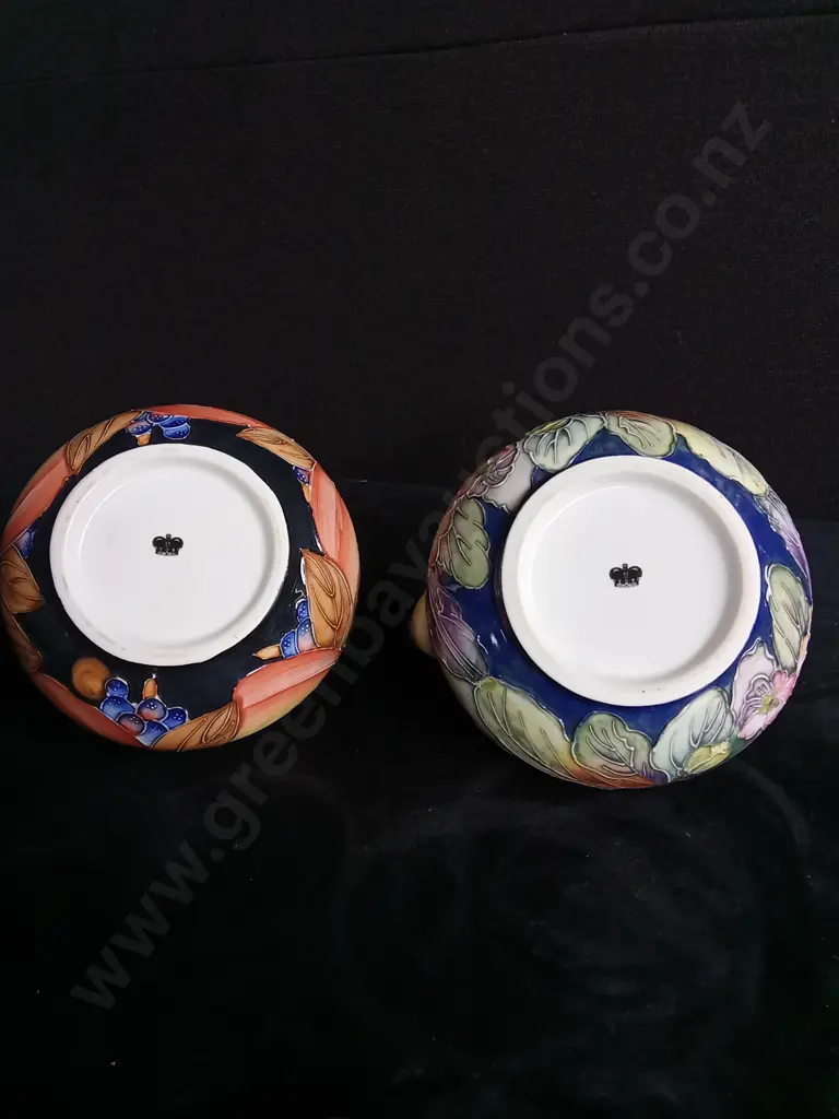 2 MOORCROFT TEAPOTS Image 1++