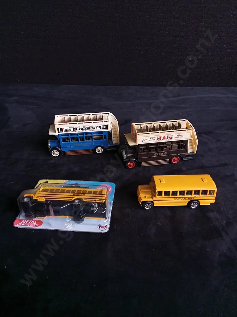 4 1:64 SCALE BUS MODELS Image 1++