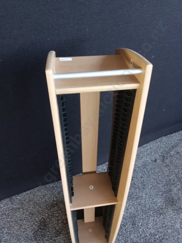 FREE STANDING CD STORAGE 83CM H Image 1++