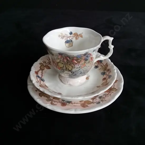 ROYAL DOULTON PLATE AND CUP SET
