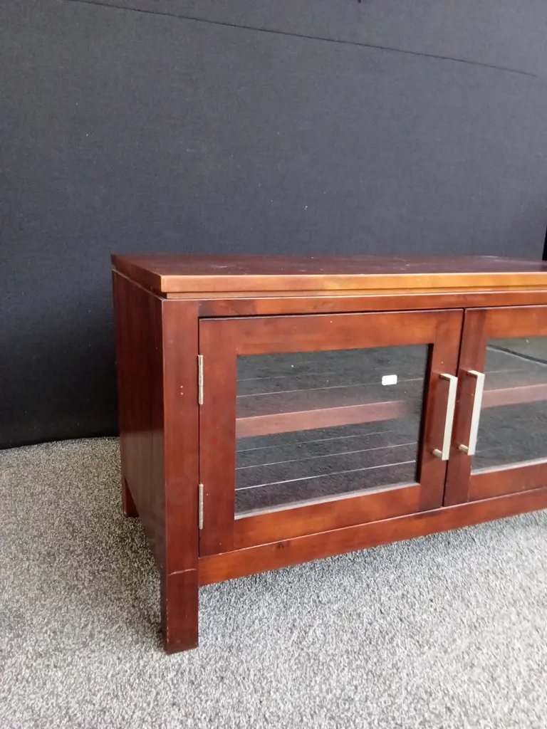 WOODEN CABINET 54CM H X 93CM W Image 1++