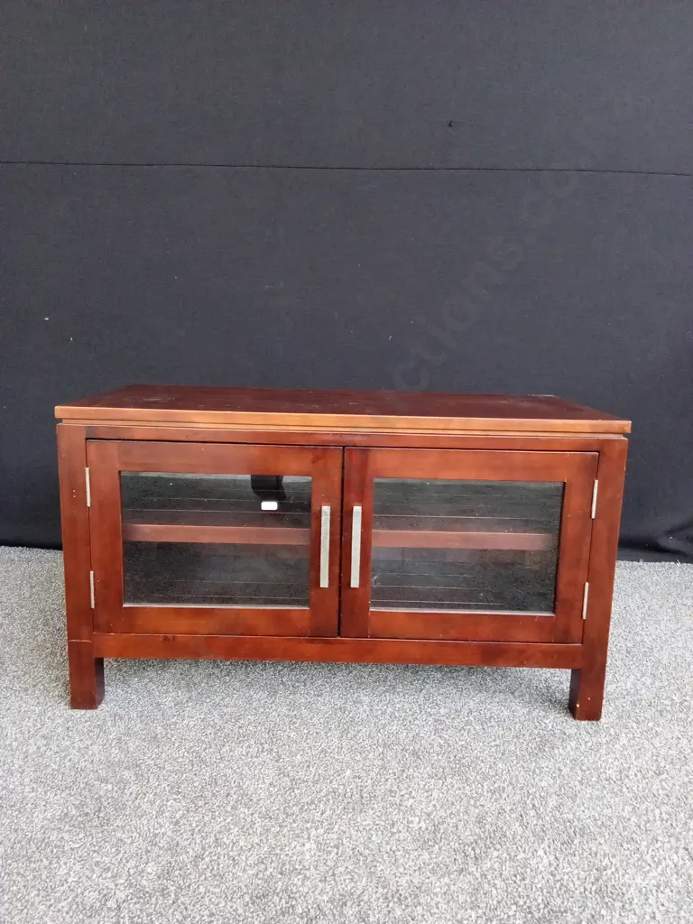 WOODEN CABINET 54CM H X 93CM W Image 1++