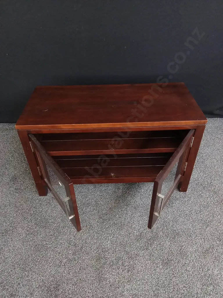 WOODEN CABINET 54CM H X 93CM W Image 1++