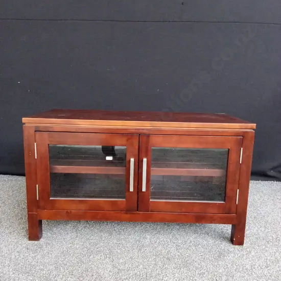 WOODEN CABINET 54CM H X 93CM W