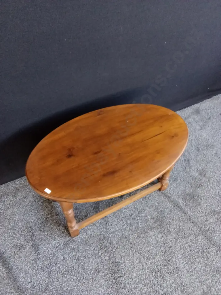 WOODEN TABLE 46CM H X 79CM W Image 1++