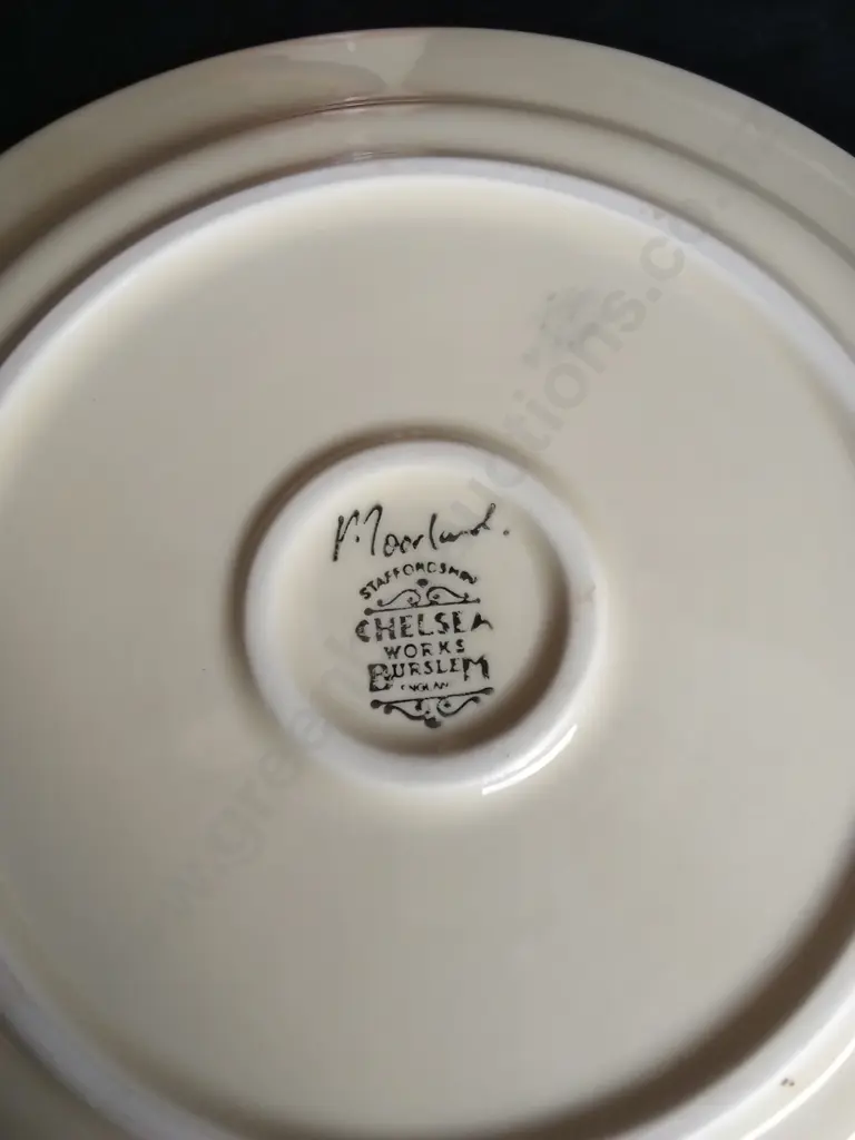 5 MOORLAND VINTAGE POTTERY ITEMS Image 1++