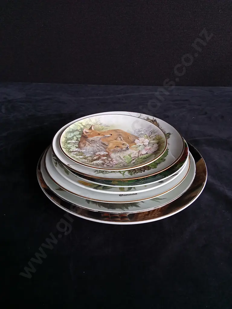 7 DECORATIVE ANIMAL PLATES Image 1++