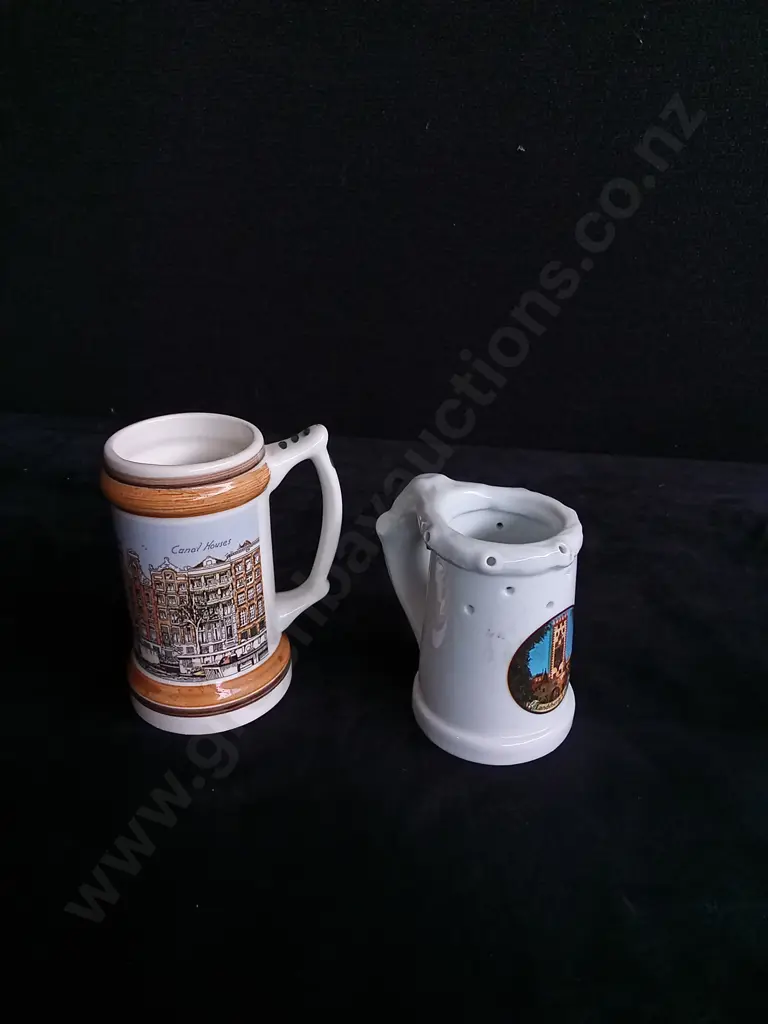 6 PIECES VINTAGE CUPS AND MUGS Image 1++