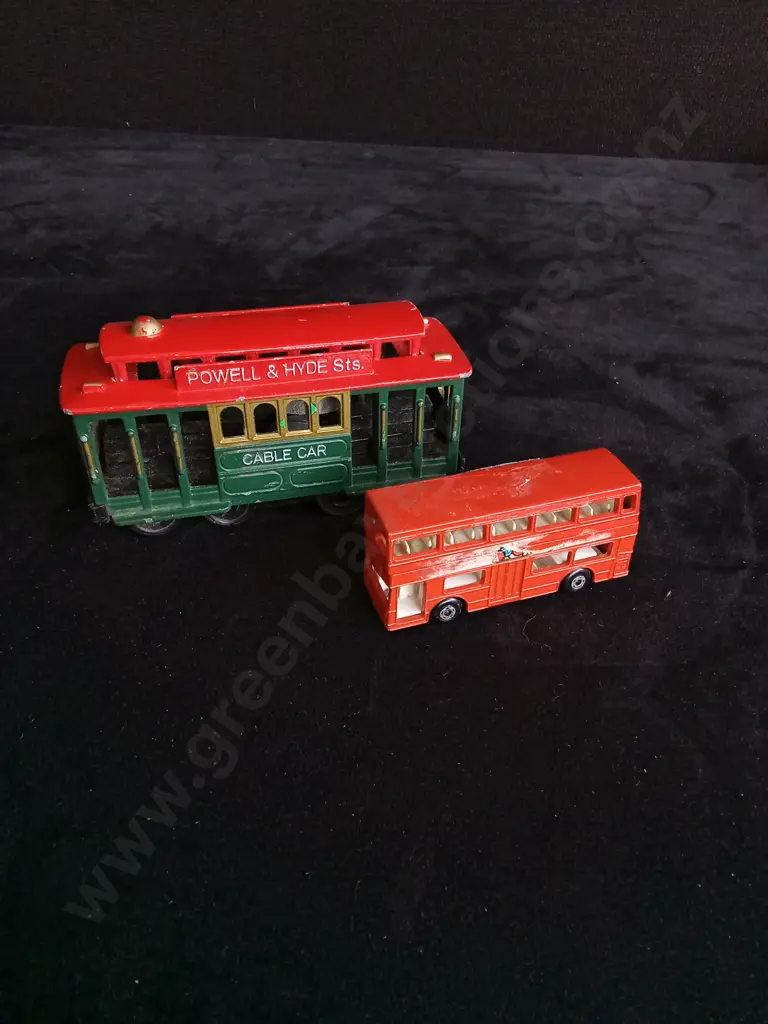 5 PIECE CABLE CAR MEMORABILIA Image 1++