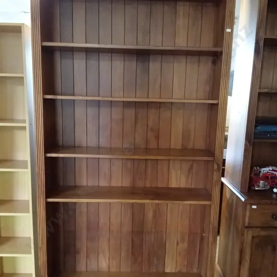 WOODEN BOOKSHELF H1.14M H2.11M D28CM