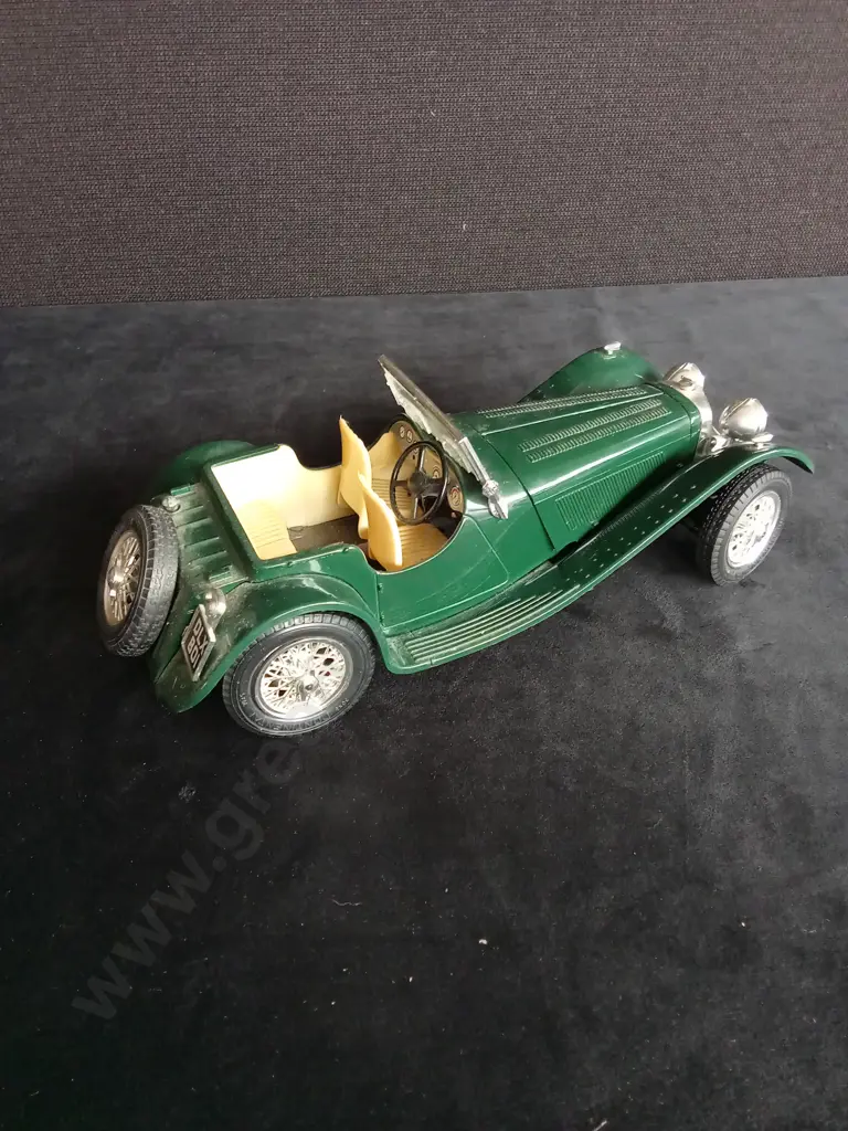 1 X 1:18 BURGO 1937 JAGUAR SS 100 MODEL NO BOX Image 1++