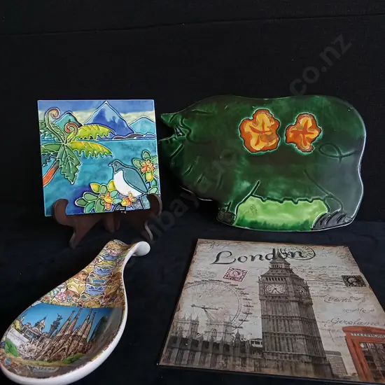 4 PIECES TRAVEL HOME DECOR