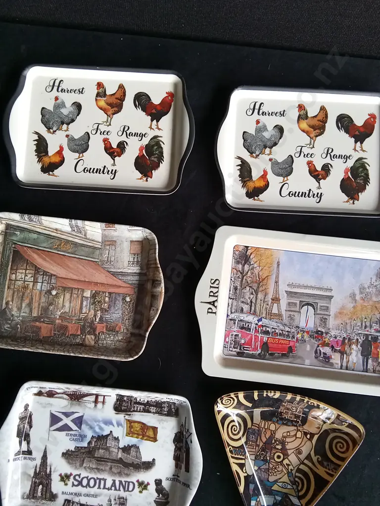 7 DECORATIVE SERVING TRAYS Image 1++