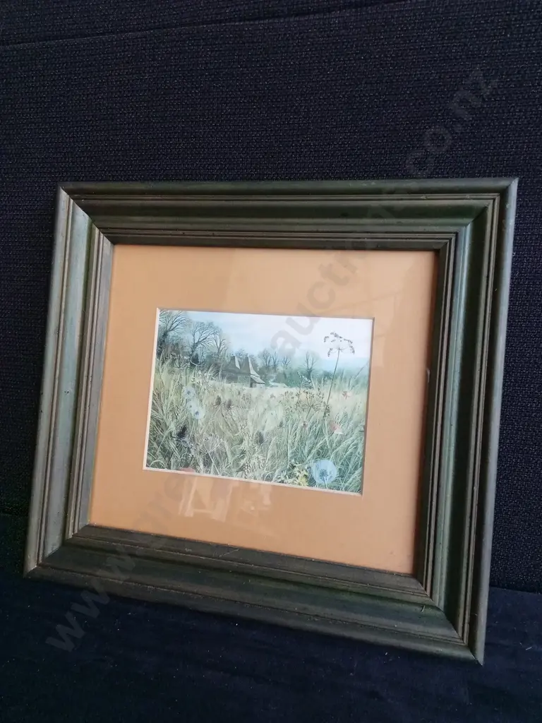 SET OF 3 FRAMED GARDEN PRINTS Image 1++