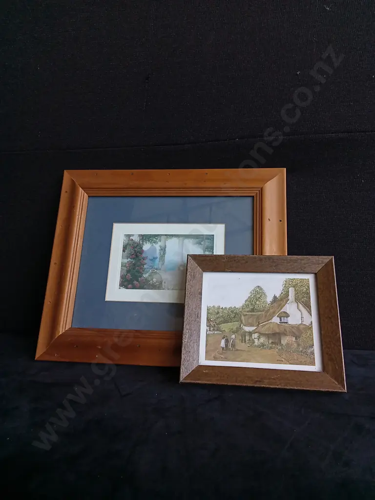 2 FRAMED ART WORKS Image 1++