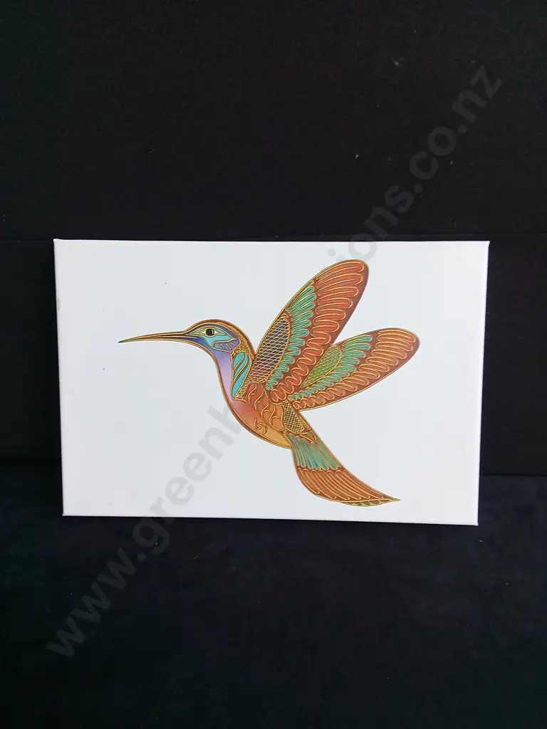 2 PIECES BIRD PRINTS7, ONE CANVAS PRINT Image 1++