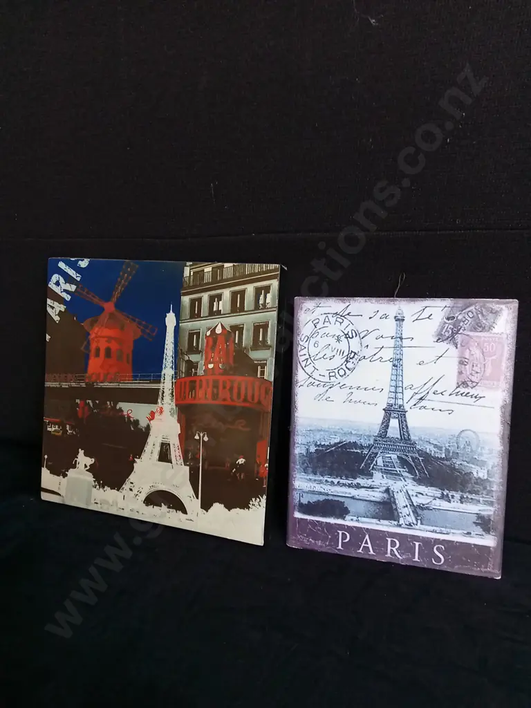 6 PIECES PARIS ART/ DECOR Image 1++