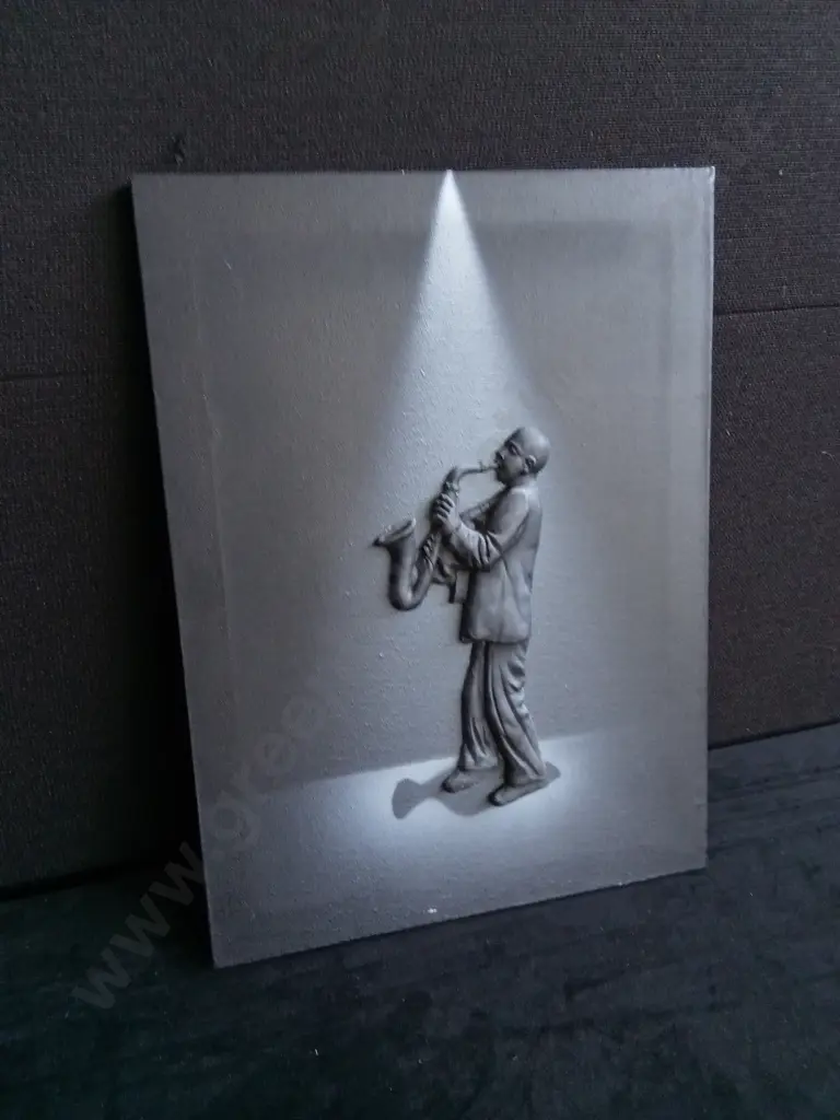 2 PIECES MUSIC ART WORKS Image 1++