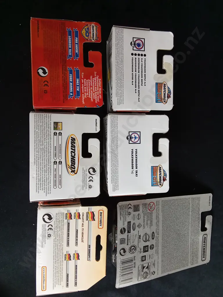6 MATCHBOX VOLKSWAGEN BOXED Image 1++