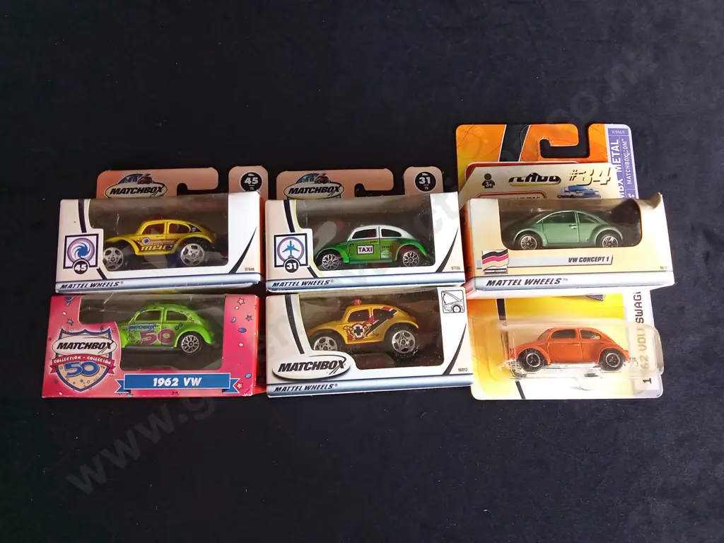 6 MATCHBOX VOLKSWAGEN BOXED Image 1++