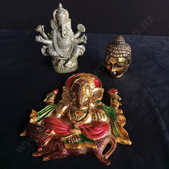 3 PIECE SPIRITUAL IDOLS DECOR