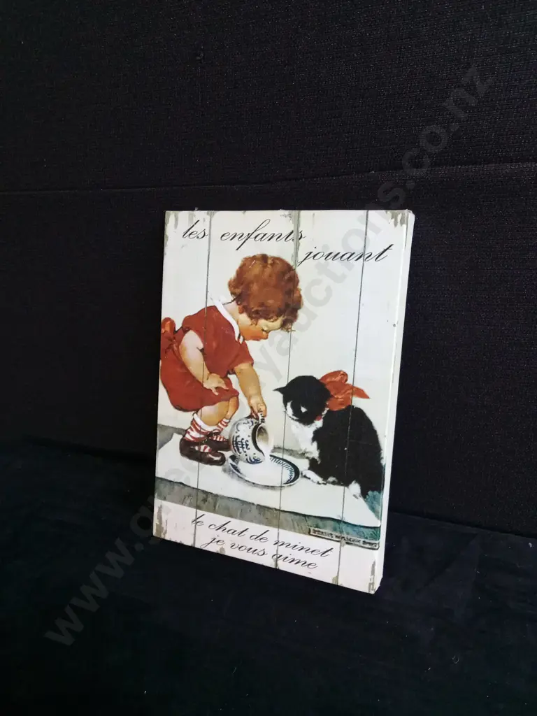 3 PIECES NOSTALGIC ART PRINTS Image 1++